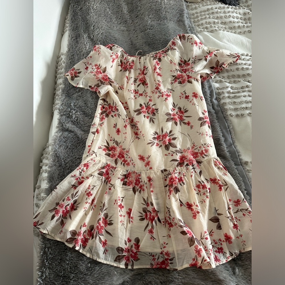 Abercrombie and Fitch Floaty Trapeze Mini Dress - Picture 3 of 5